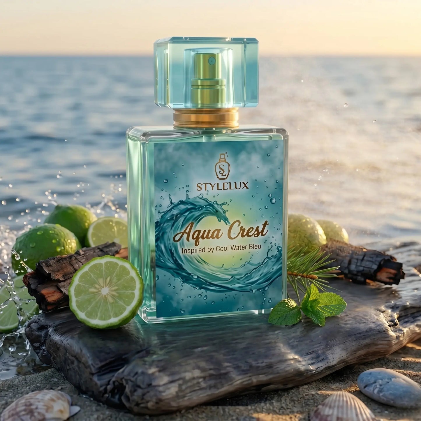 Aqua Crest - Inspired by Cool Water (For Her)
